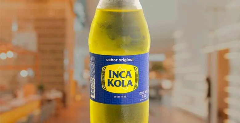 inka kola. peruvian drinks