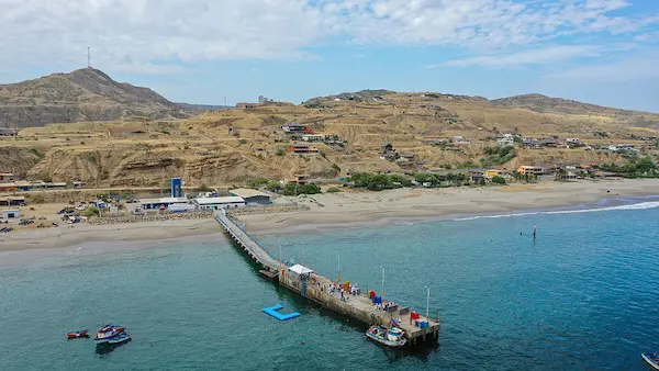 The charm of Organos Beach Peru