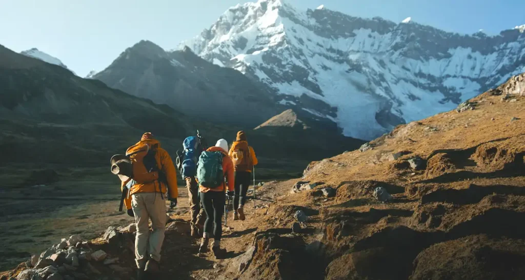 Inca Trail route