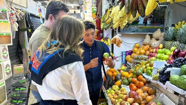 peruvian food market 