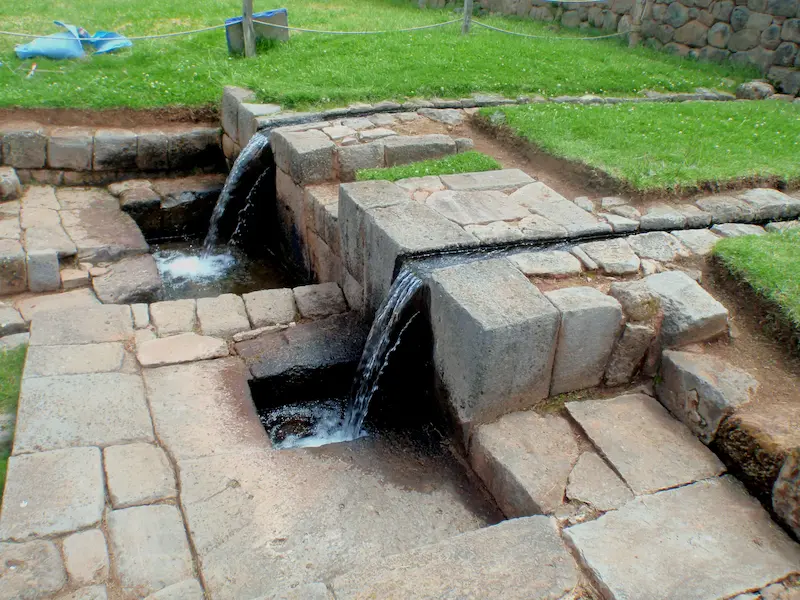 Inca hydraulic engineering