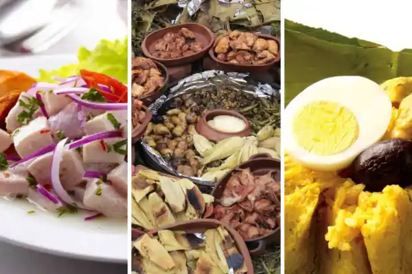 Traditional peruvian food