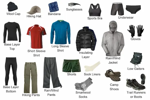 what to pack for Machu Picchu clothing and layers for hiking