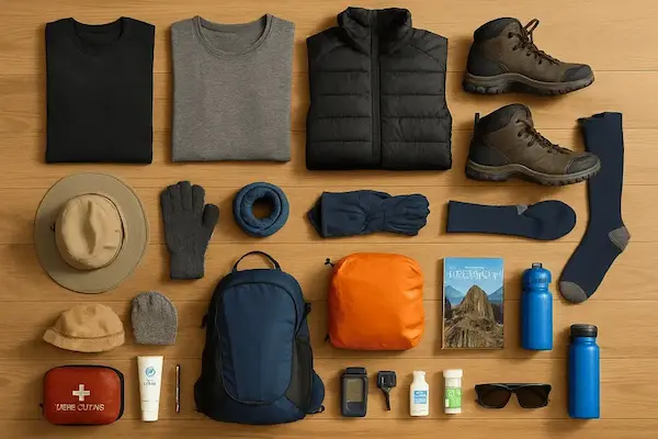 what to pack for Machu Picchu travel health essentials and first aid items