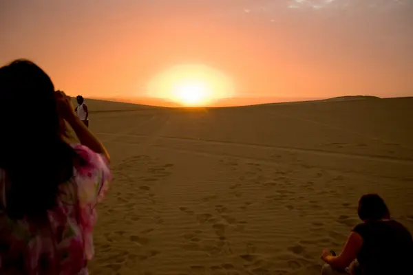 where are the best sunsets in the world Peru coast Andes desert golden sky