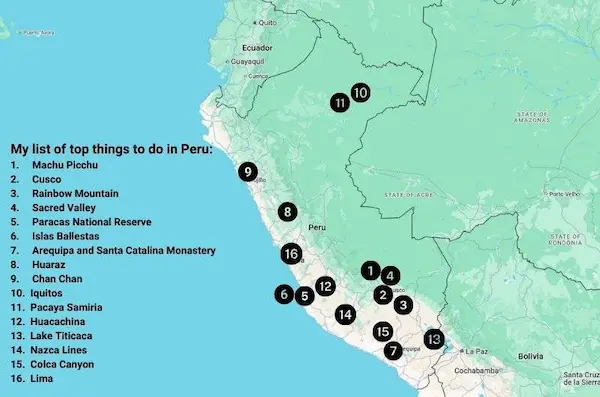 Essential Attractions to Mark on the Map